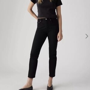 Levi’s 501® cropped jeans 30x28 black sprout